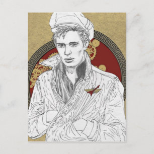 Cartão Postal Steampunk Punk