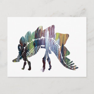 Cartão Postal Stegosaurus