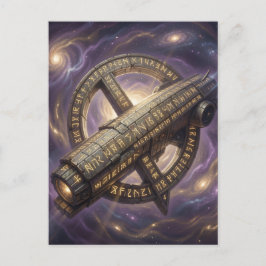 Cartão Postal Stellar Path – Journey Through the Universe´9