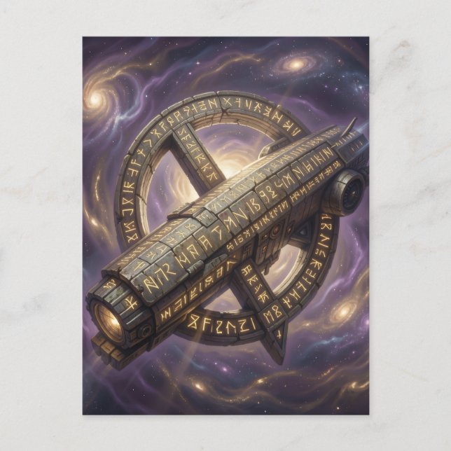 Cartão Postal Stellar Path – Journey Through the Universe´9 (Frente)