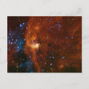 Cartão Postal Stellar Star Birth RCW 108 NASA