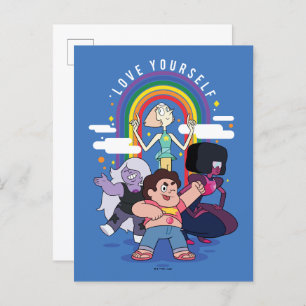 Cartão Postal Steven Universe - Ame-se