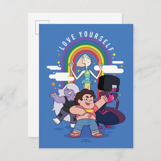 Cartão Postal Steven Universe - Ame-se (Frente/Verso)