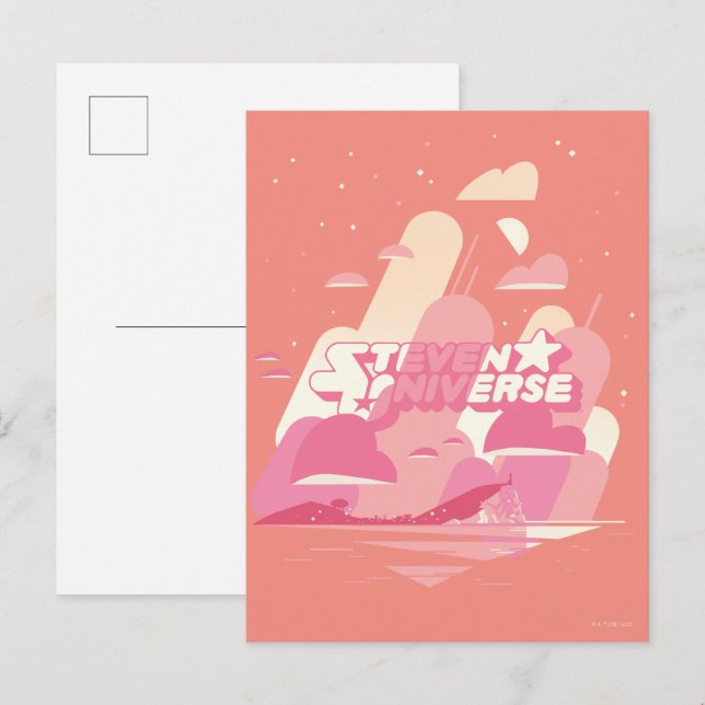 Cartão Postal Steven Universe | Praia (Frente/Verso)