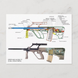 Cartão Postal Steyr Aug