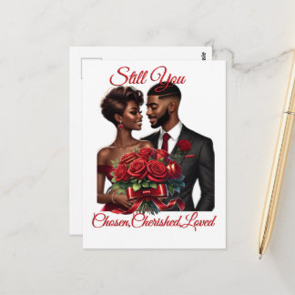 Cartão Postal Still You Chosen, Cherished, Folded Greeting Card