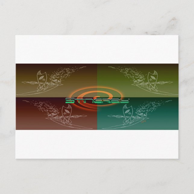 Cartão Postal Stingray (Frente)