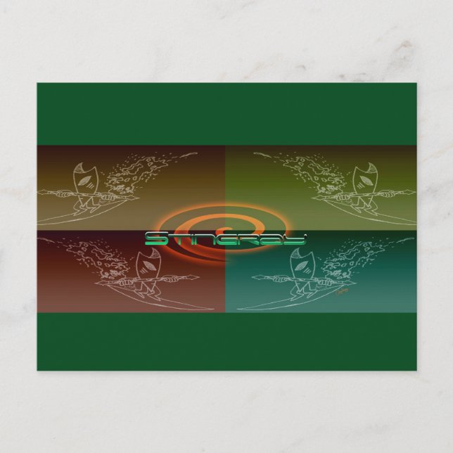 Cartão Postal Stingray (Frente)