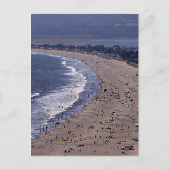 Cartão Postal Stinson Beach perto de Point Reyes National Seasho (Frente)