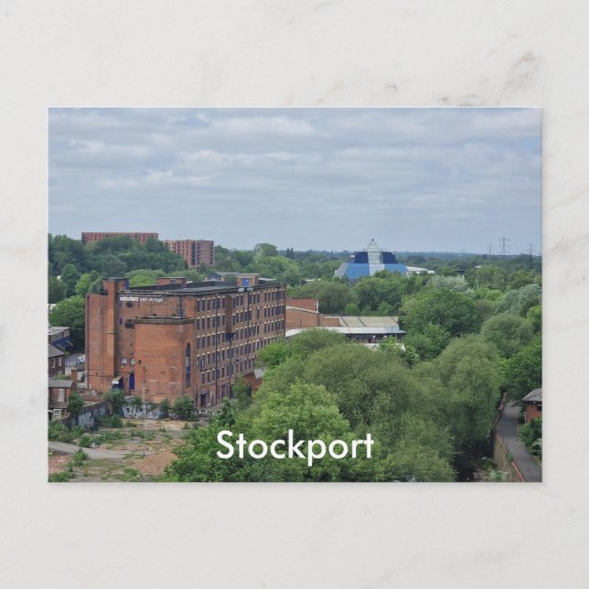 Cartão Postal Stockport (Frente)