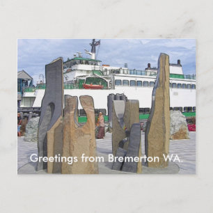 Cartão Postal Stone SCulture