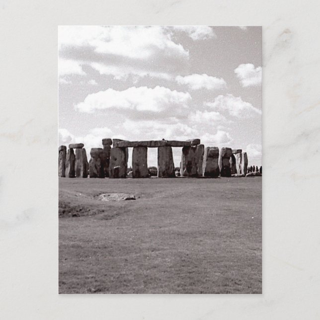 Cartão Postal Stonehenge (Frente)