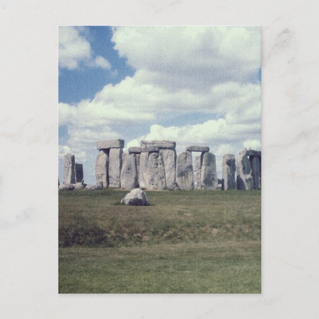 Cartão Postal Stonehenge (Frente)