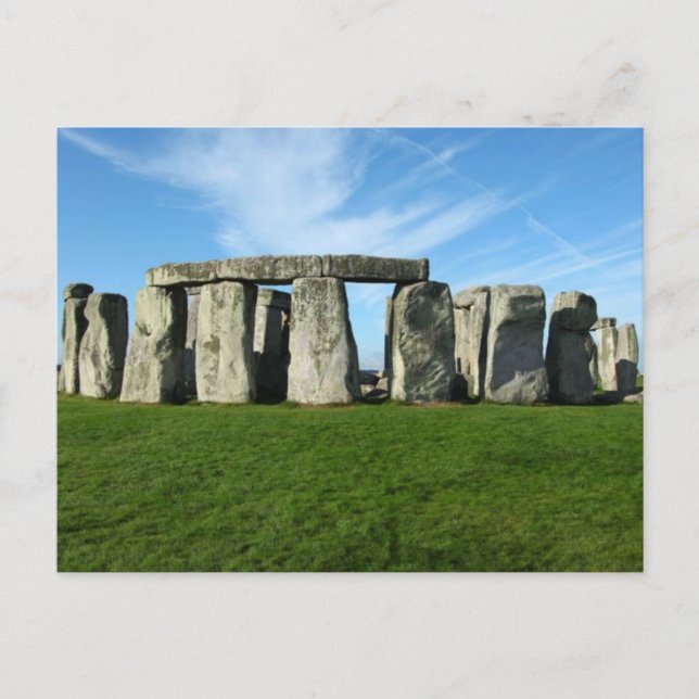 Cartão Postal Stonehenge (Frente)