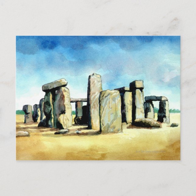 Cartão Postal Stonehenge 2 (Frente)