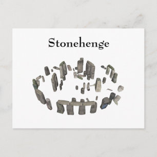 Cartão Postal Stonehenge: Cartão-postal