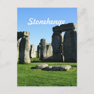 Cartão Postal Stonehenge England