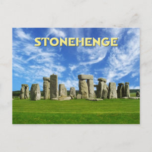 Cartão Postal Stonehenge, Wiltshire, Inglaterra