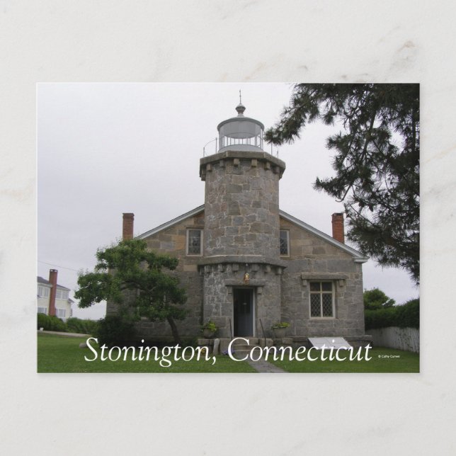 Cartão Postal Stonington, Connecticut, (Frente)