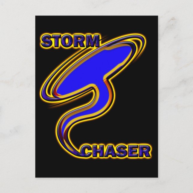 CARTÃO POSTAL STORM CHASER (Frente)