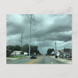 Cartão Postal Stormy Road