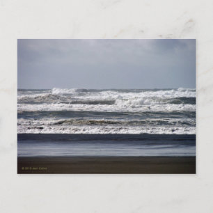 Cartão Postal Stormy Seas Postcard
