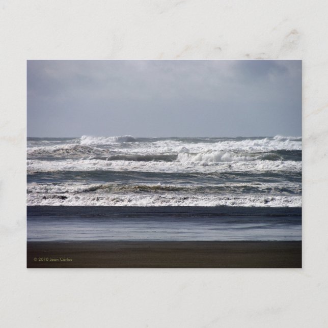 Cartão Postal Stormy Seas Postcard (Frente)