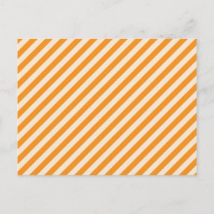 Cartão Postal [STR-OR-1] Laranja e cana-de-açúcar branca estriad