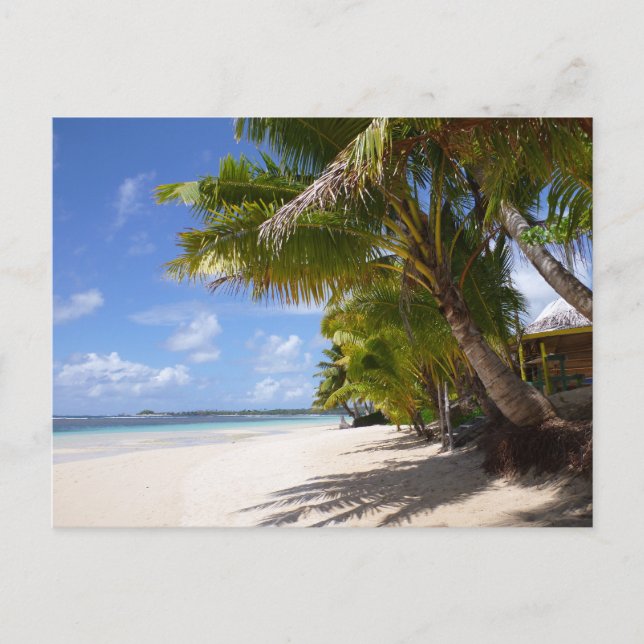 Cartão Postal Strand auf Samoa Savaii (Frente)