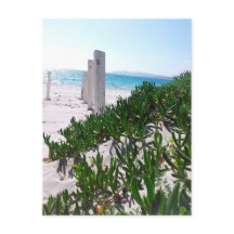 Strand bei Alghero Sardinien - Postkarte