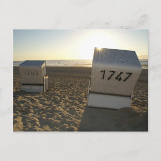 Cartão Postal Strandkorb