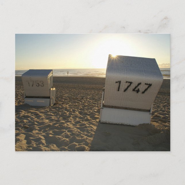 Cartão Postal Strandkorb (Frente)
