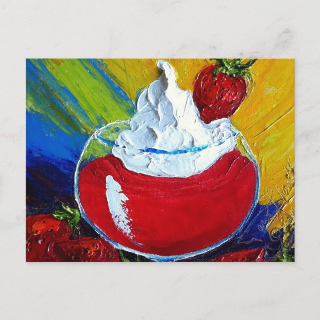 Cartão Postal Strawberry Daiquiri (Frente)