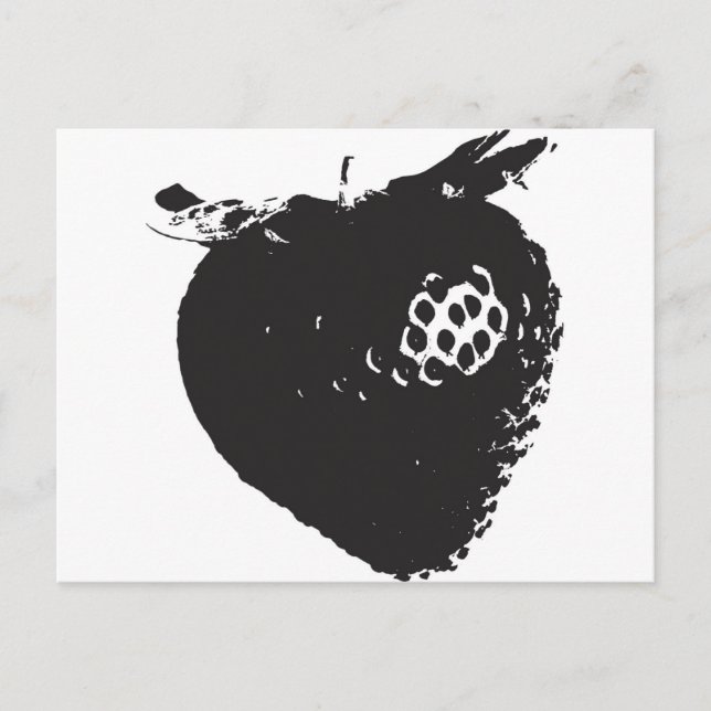 Cartão Postal Strawberry Delight (Frente)