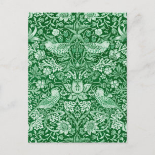 Cartão Postal Strawberry Thef Green, William Morris