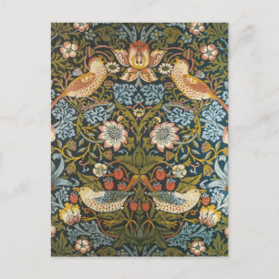 Cartão Postal Strawberry Theves por William Morris, Vintage Art