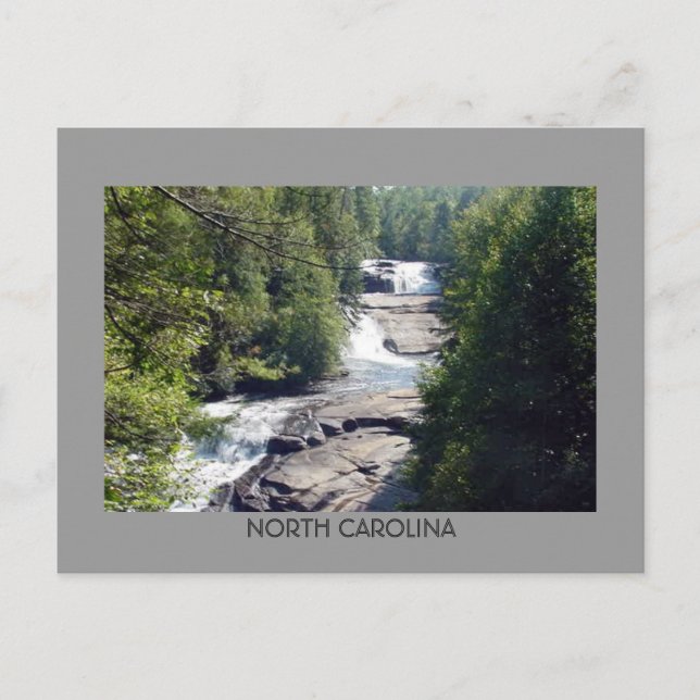 Cartão Postal Stream And Waterfall Postcard (Frente)