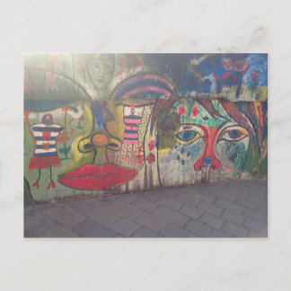 Cartão Postal Street Art