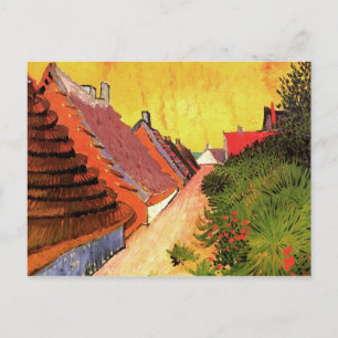 Cartão Postal Street in Saintes-Maries por Vincent van Gogh