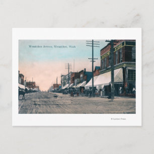 Cartão Postal Street View da Avenida Wenatchee