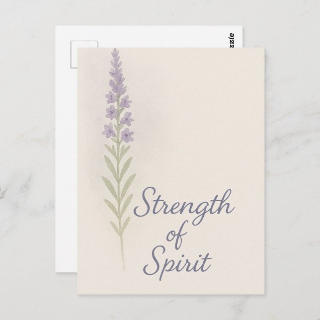 Cartão Postal Strength of Spirit — Postcard (Frente/Verso)