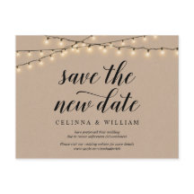 String Lights, Kraft, Salve a nova data, adiada