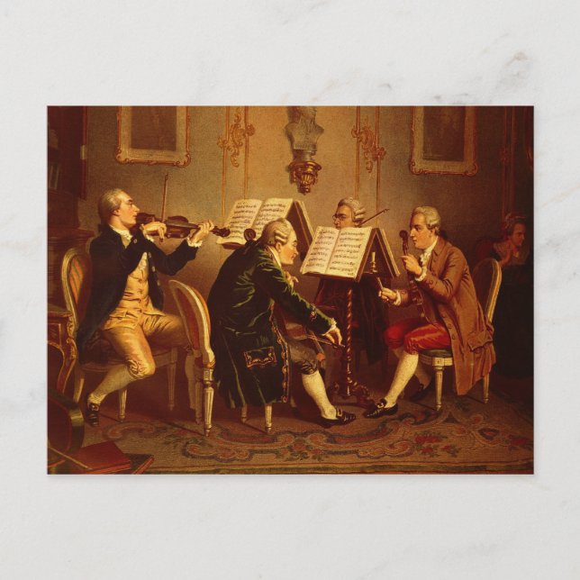 Cartão Postal String Quartet (Frente)