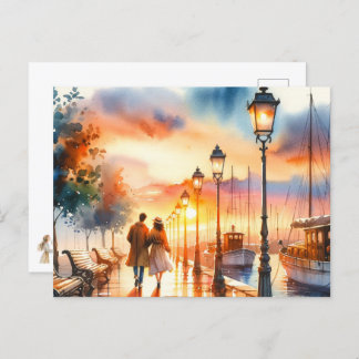 Cartão Postal Stroll de Boardwalk