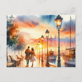 Cartão Postal Stroll de Boardwalk