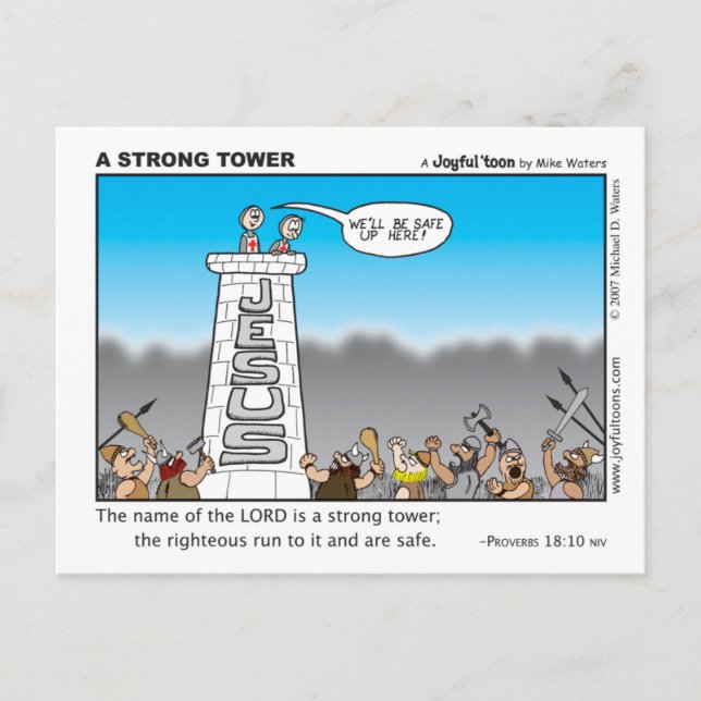 Cartão postal Strong Tower (Frente)