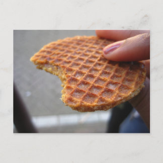 Cartão Postal Stroopwaffle