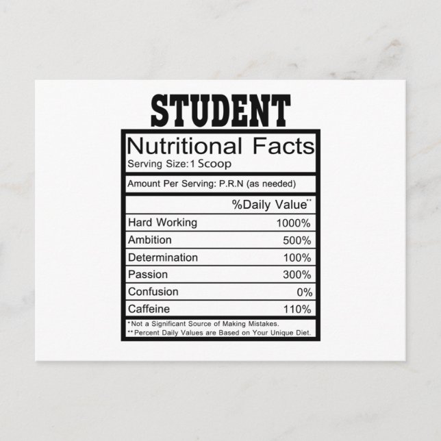 Cartão Postal Student (Frente)