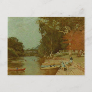 Cartão Postal Studley Park