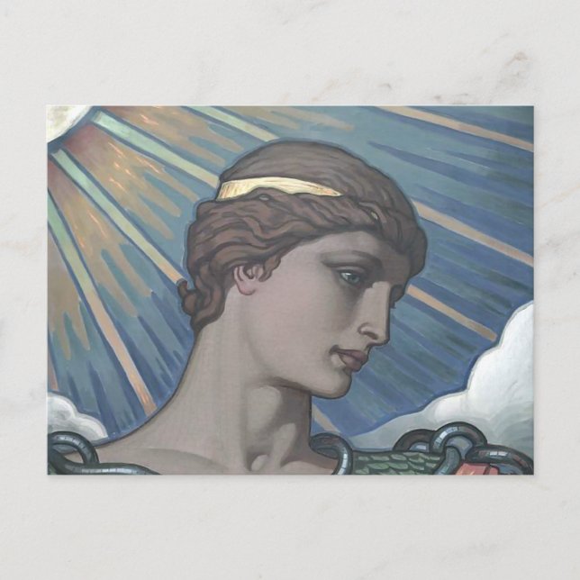 Cartão Postal Study of Minerva (Frente)